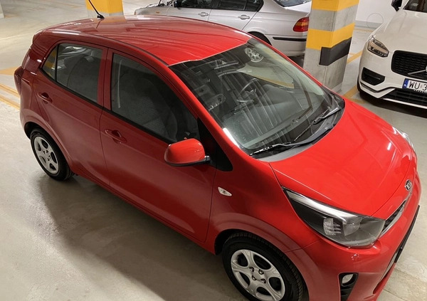 Kia Picanto cena 34400 przebieg: 49900, rok produkcji 2017 z Warszawa małe 154